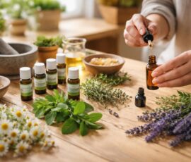 découvrez comment fabriquer des remèdes naturels maison en utilisant les huiles essentielles pranarôm et les plantes médicinales locales pour une santé au naturel et un bien-être optimal.