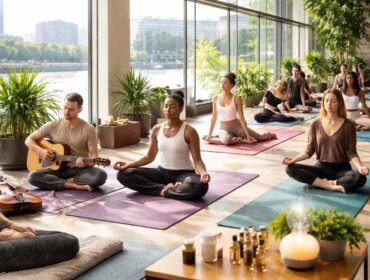 découvrez les bienfaits des médecines douces, sophrologie et yoga, spécialement conçus pour les artistes avant leurs spectacles à la seine musicale, pour préparer corps et esprit en douceur.