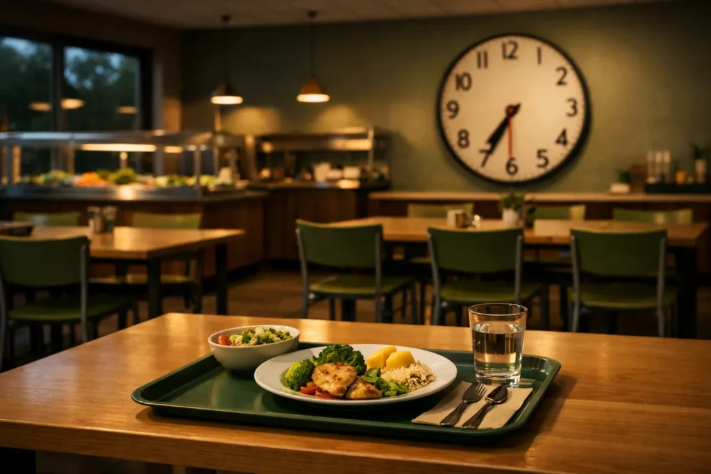 Manger à heures régulières change plus que changer d’aliments
