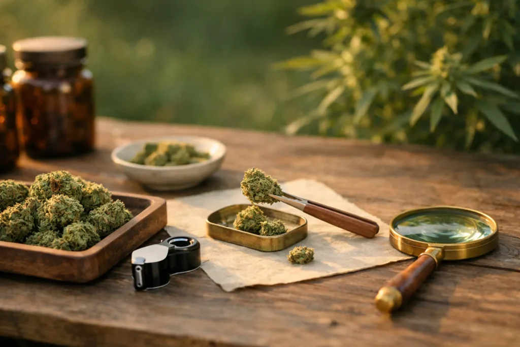 Reconnaître une plante séchée de qualité